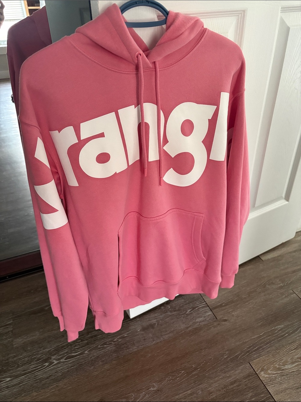 Wrangler Pink Graphic Hoodie